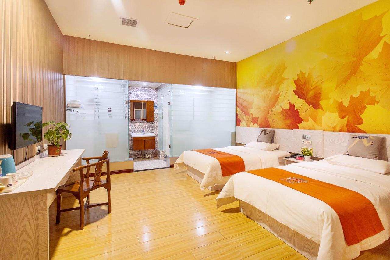 Pai Hotel Jinan Railway Staion North Plaza Dikou Road Exterior foto